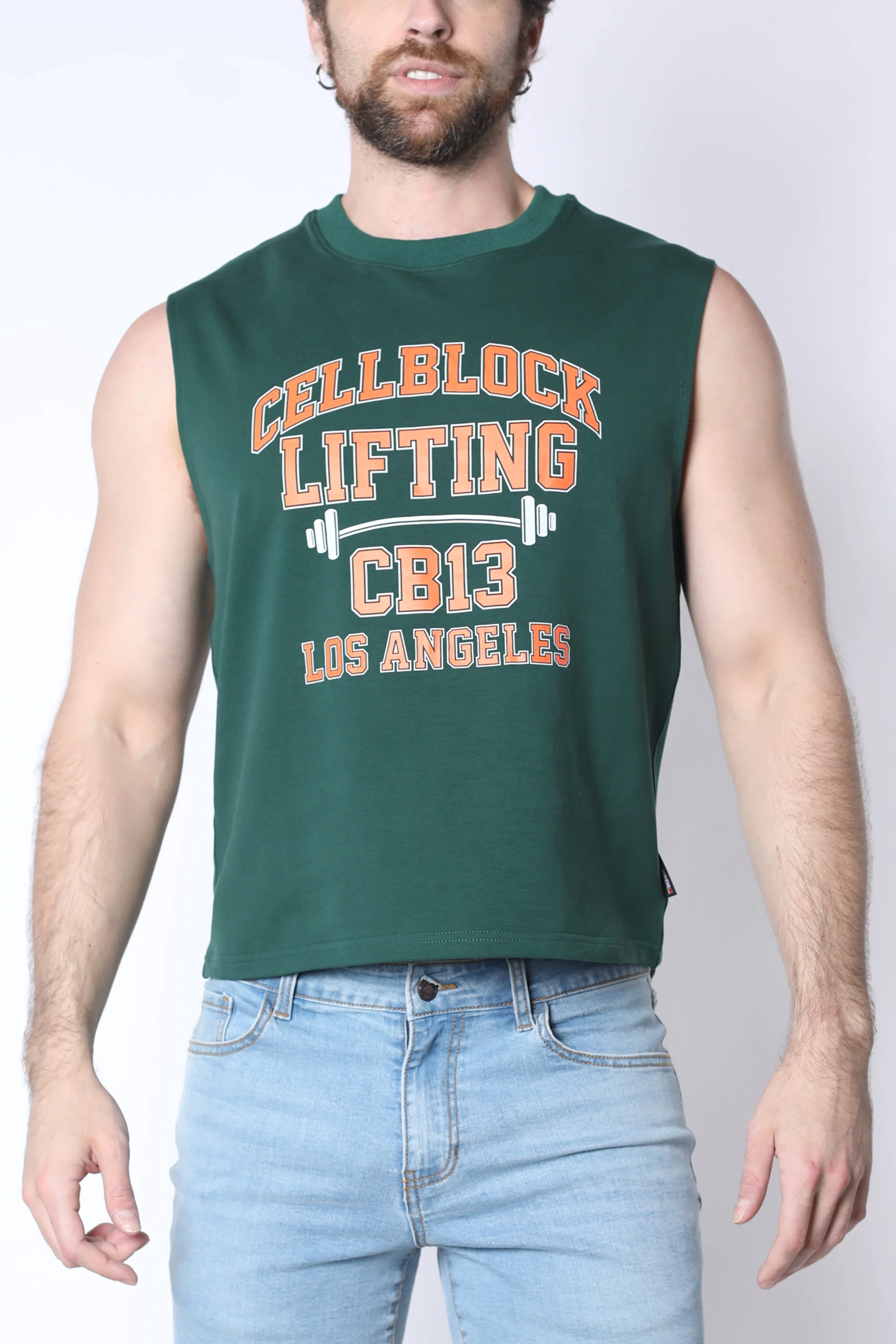CB13 Lifting Club Cropped Tank - Image 4