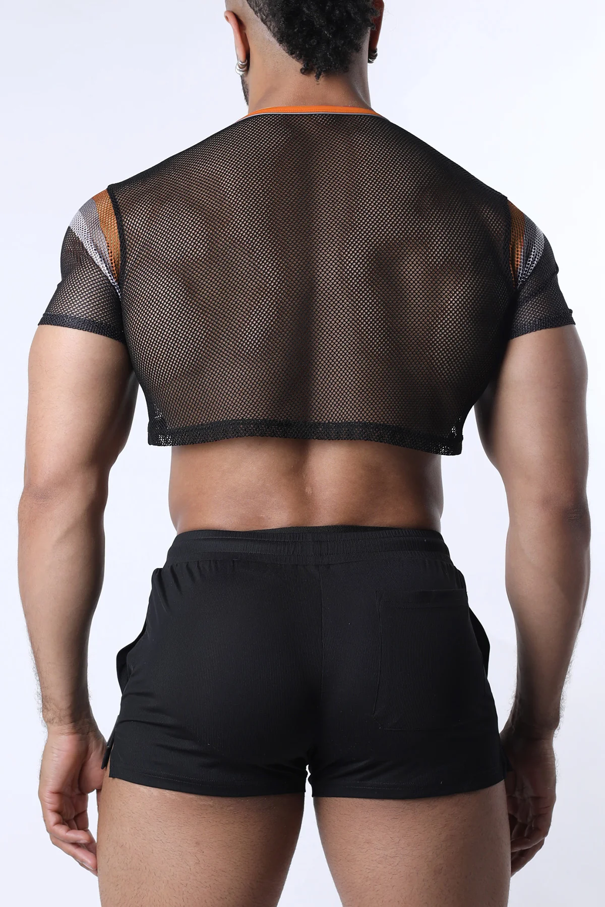 Chain Reaction Mesh Crop Top - Image 10