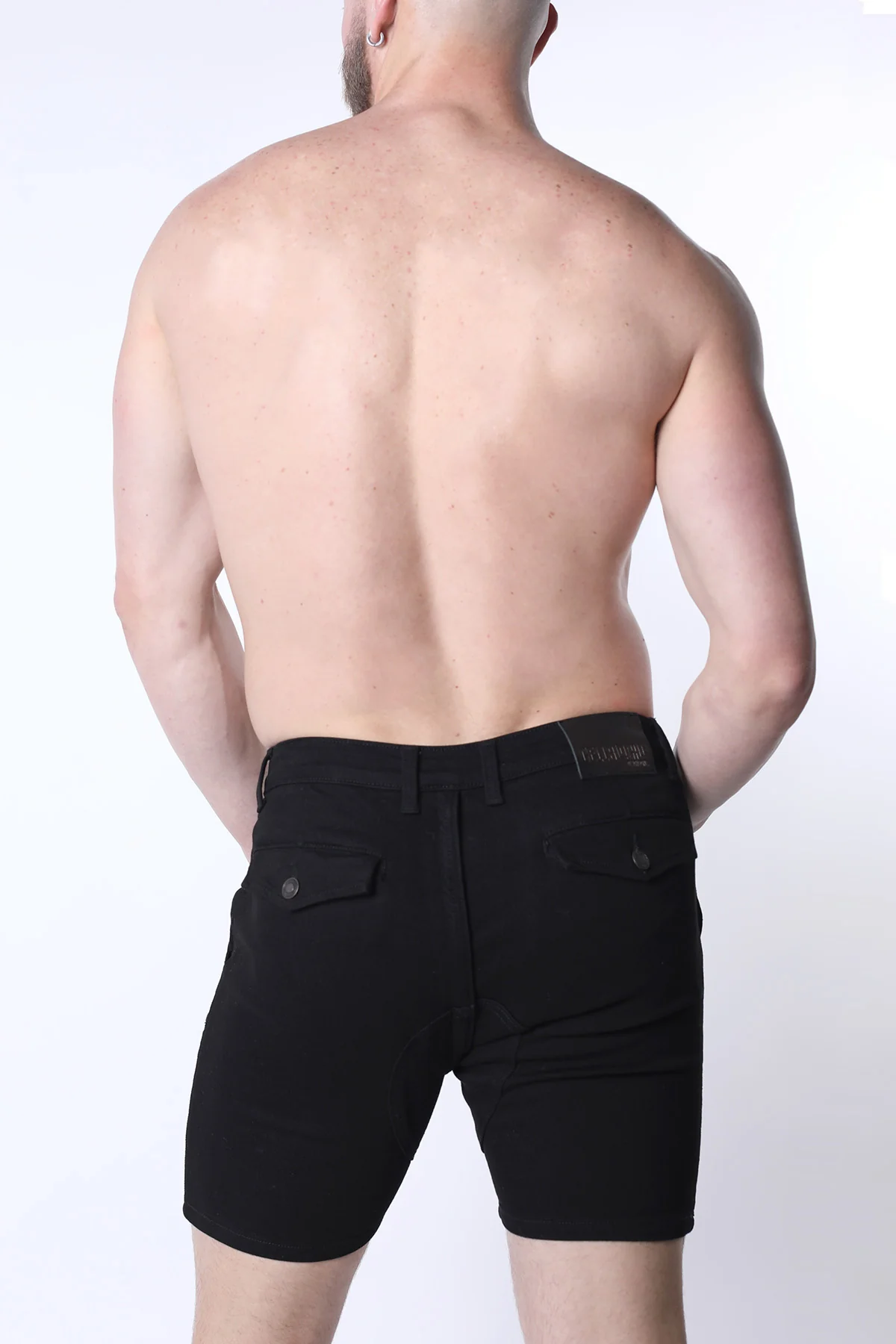 Full Court Denim Zipper Short - Image 9