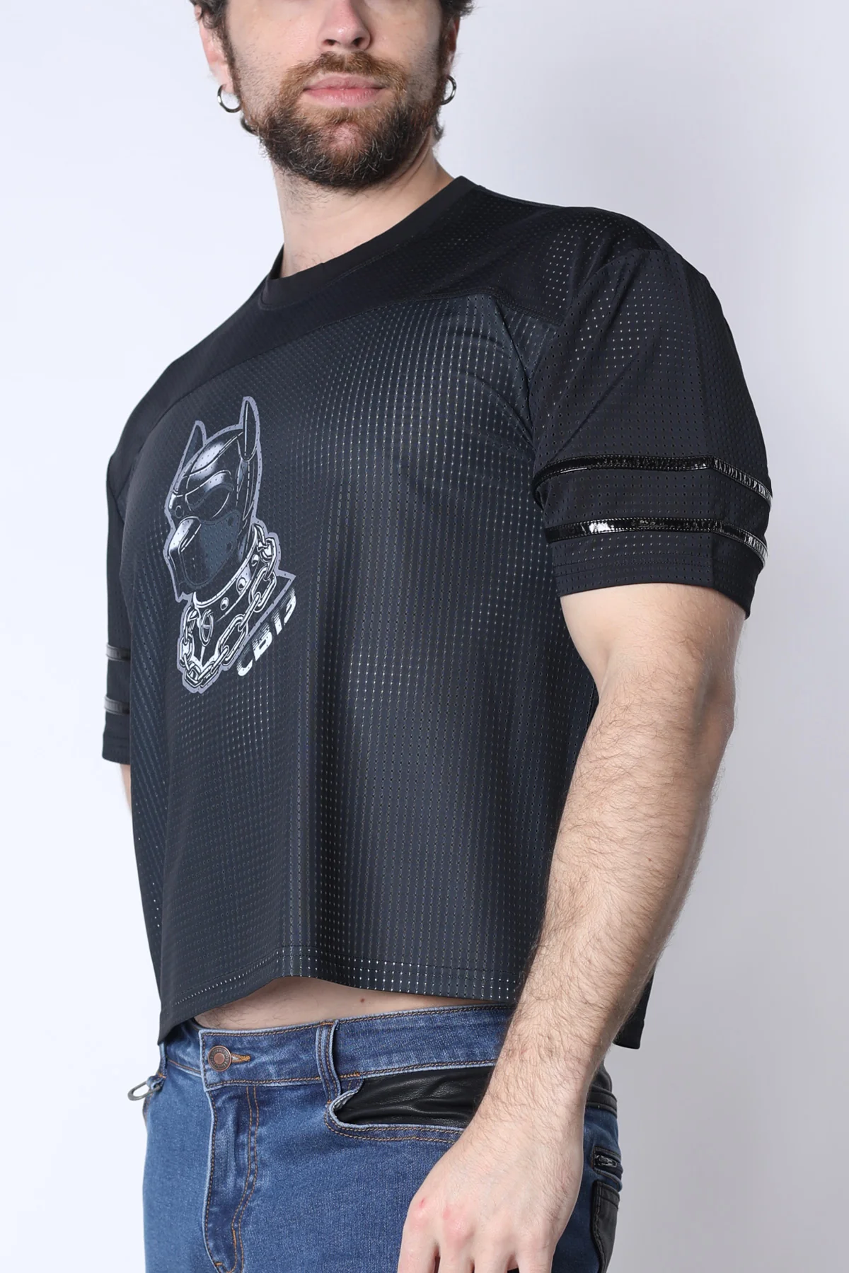 Kennel Club *DARK PUP* Crop Top - Image 6