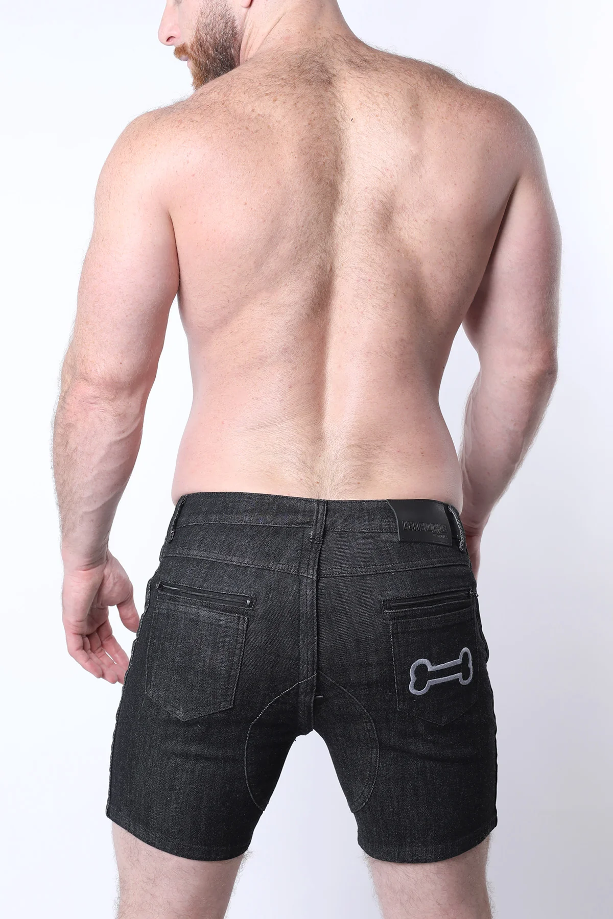 Muzzle Up Denim Zipper Short - Image 4