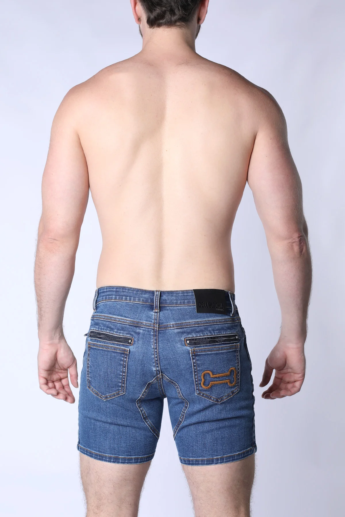 Muzzle Up Denim Zipper Short - Image 8