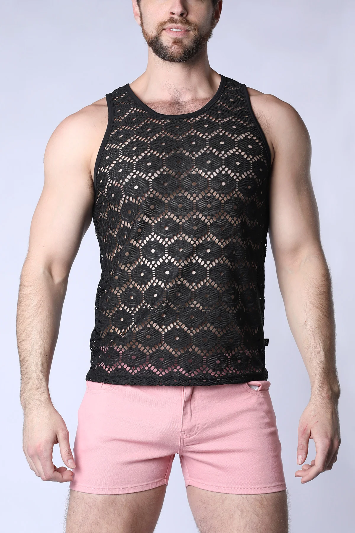 Palermo Mesh Tank Top - Image 3