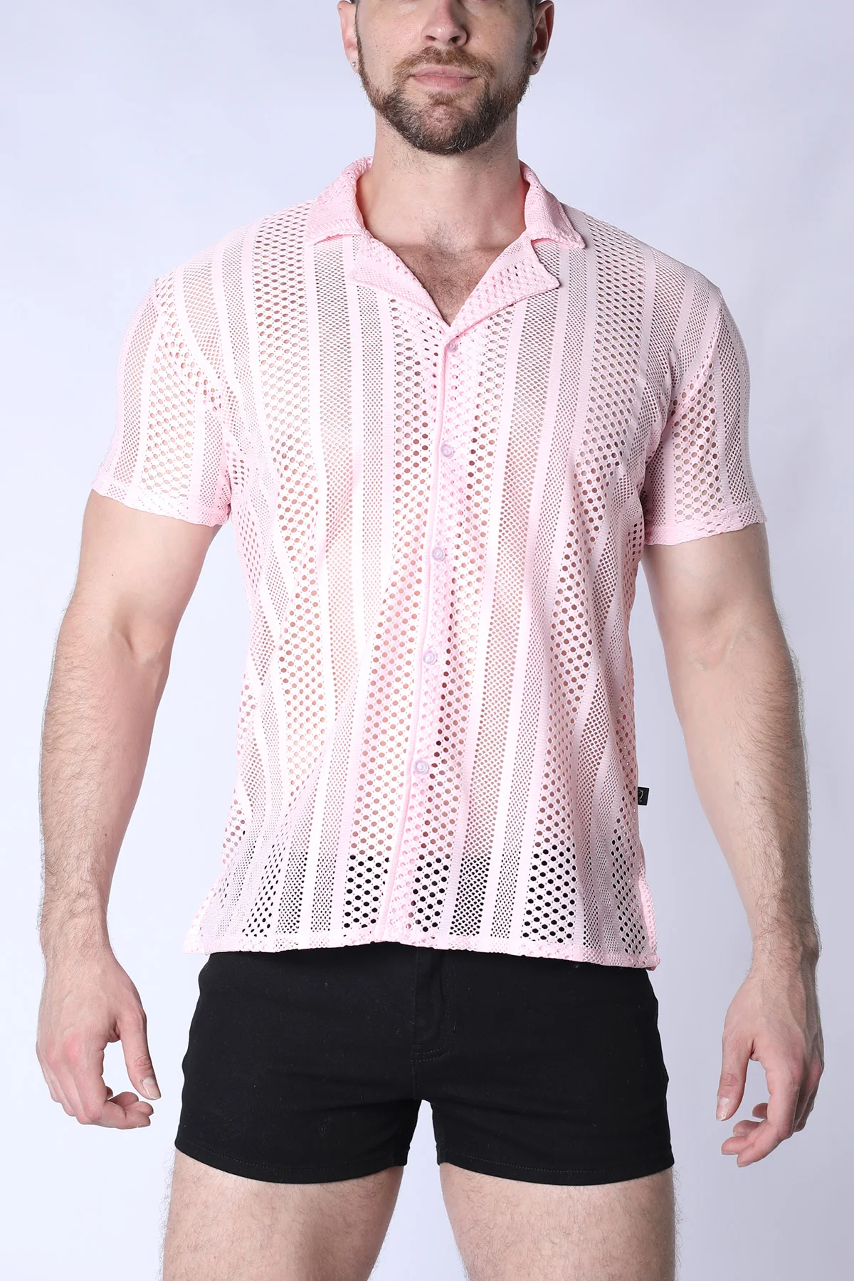 Sicily Crochet Mesh Shirt - Image 5