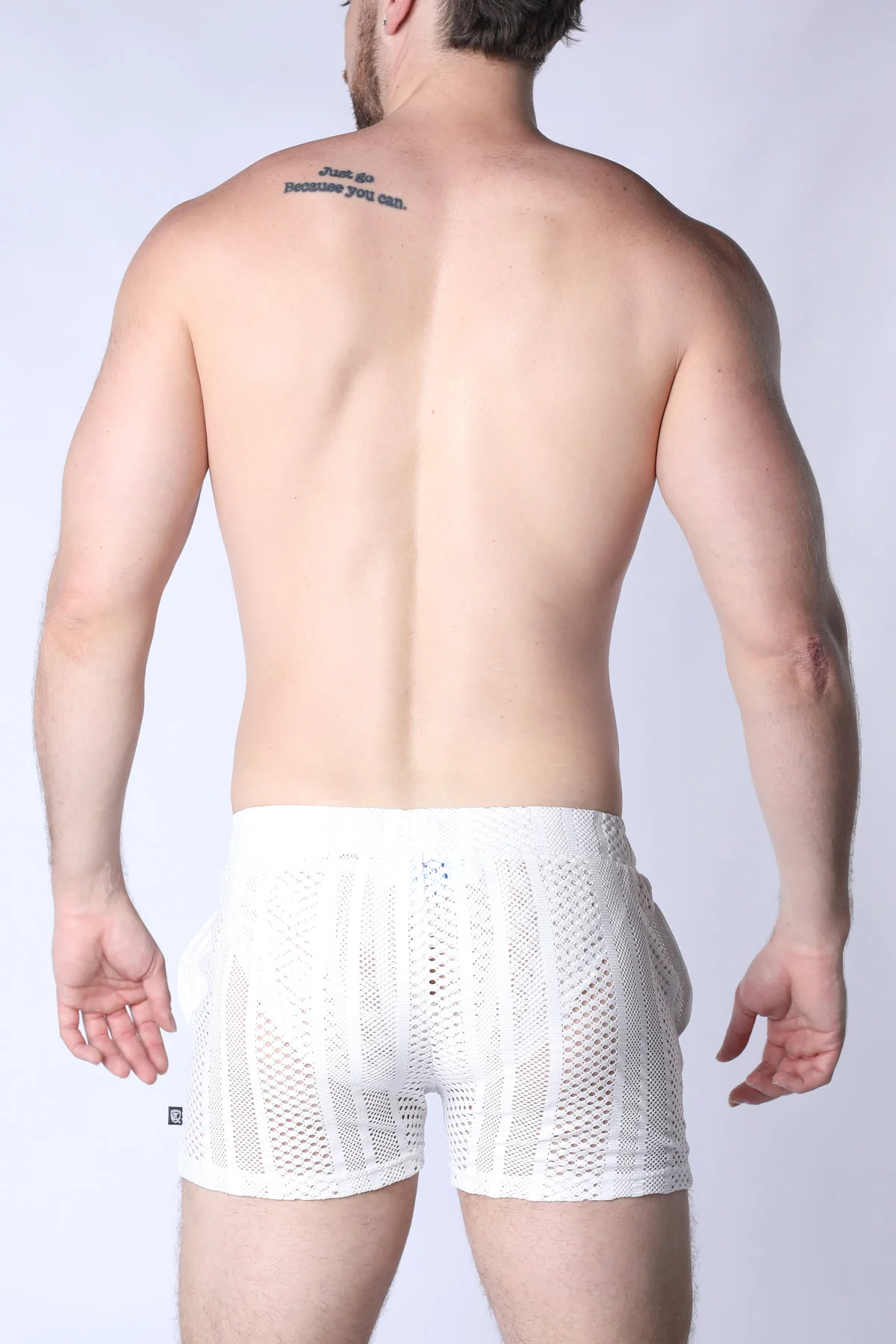 Sicily Crochet Mesh Short - Image 6