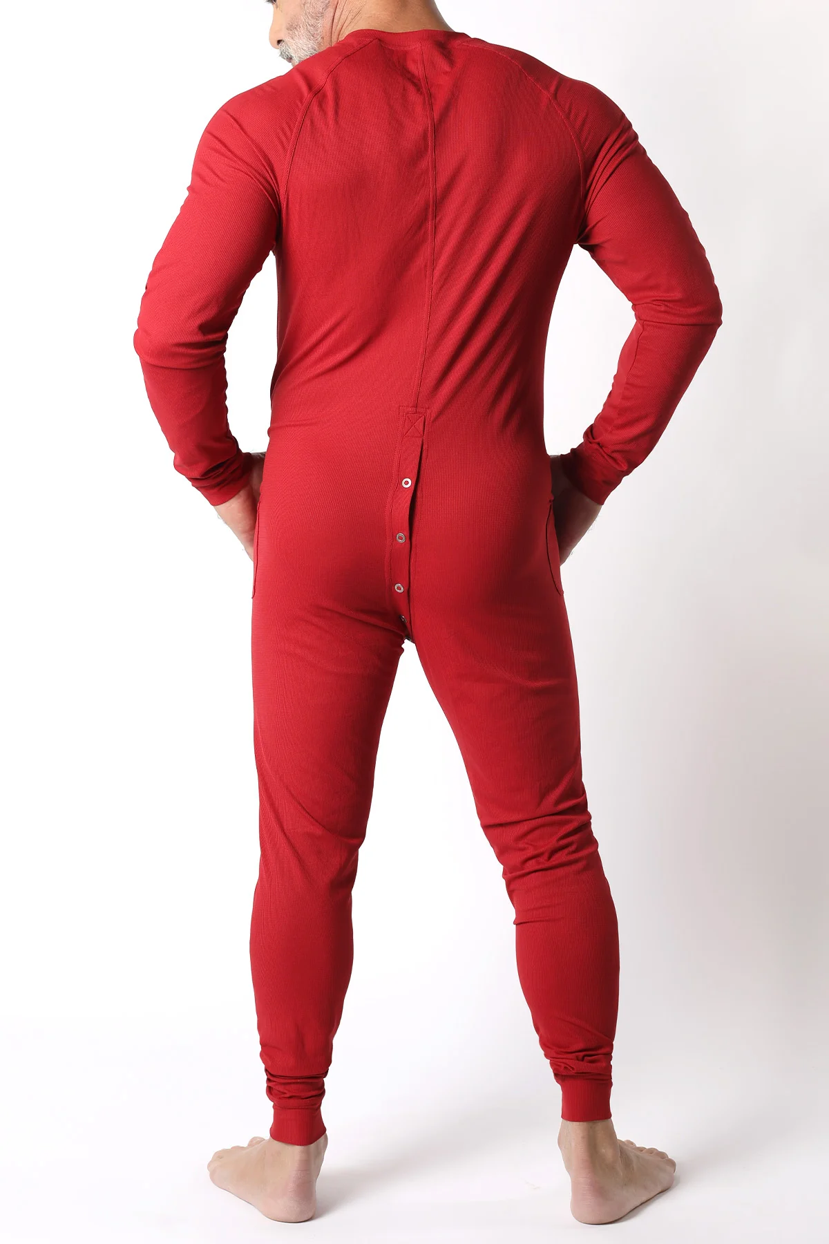 Tahoe Snap Up Union Suit w/ Pockets - Image 10
