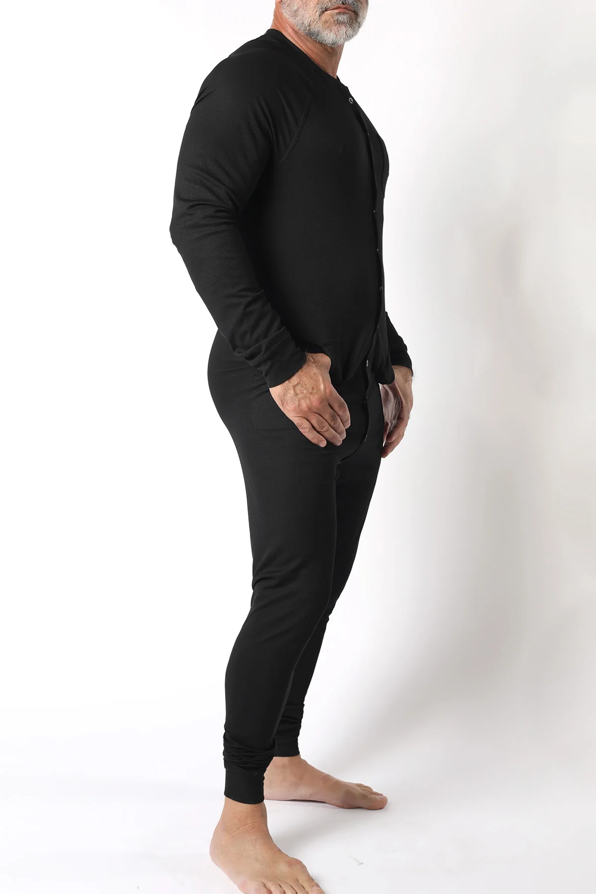 Tahoe Snap Up Union Suit w/ Pockets - Image 6