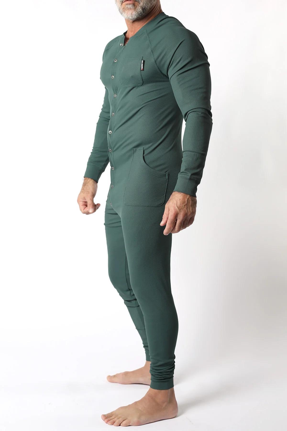 Tahoe Snap Up Union Suit w/ Pockets - Image 9