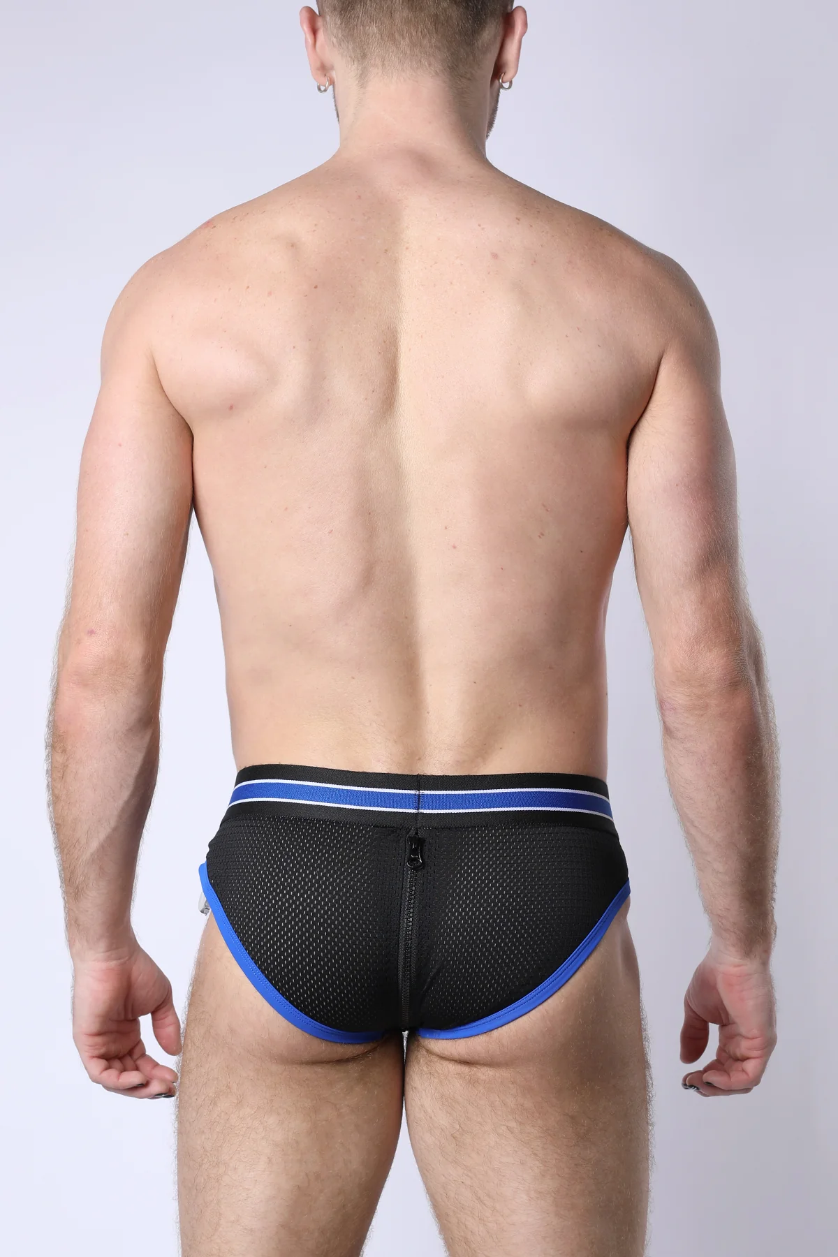 Take Down Zipper Brief w/ Removable Pouch  **FINAL SALE** - Image 10