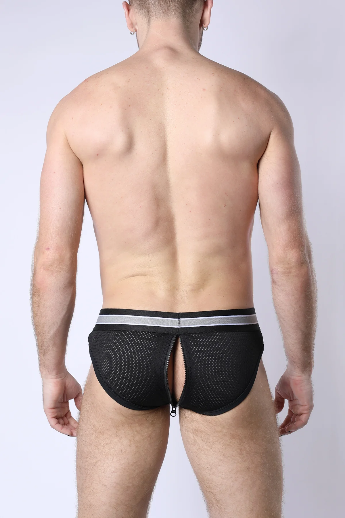 Take Down Zipper Brief w/ Removable Pouch  **FINAL SALE** - Image 13