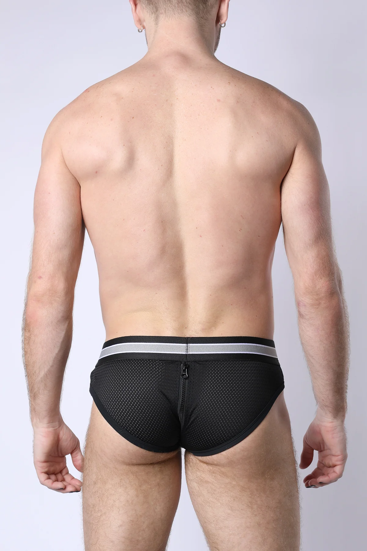 Take Down Zipper Brief w/ Removable Pouch  **FINAL SALE** - Image 14