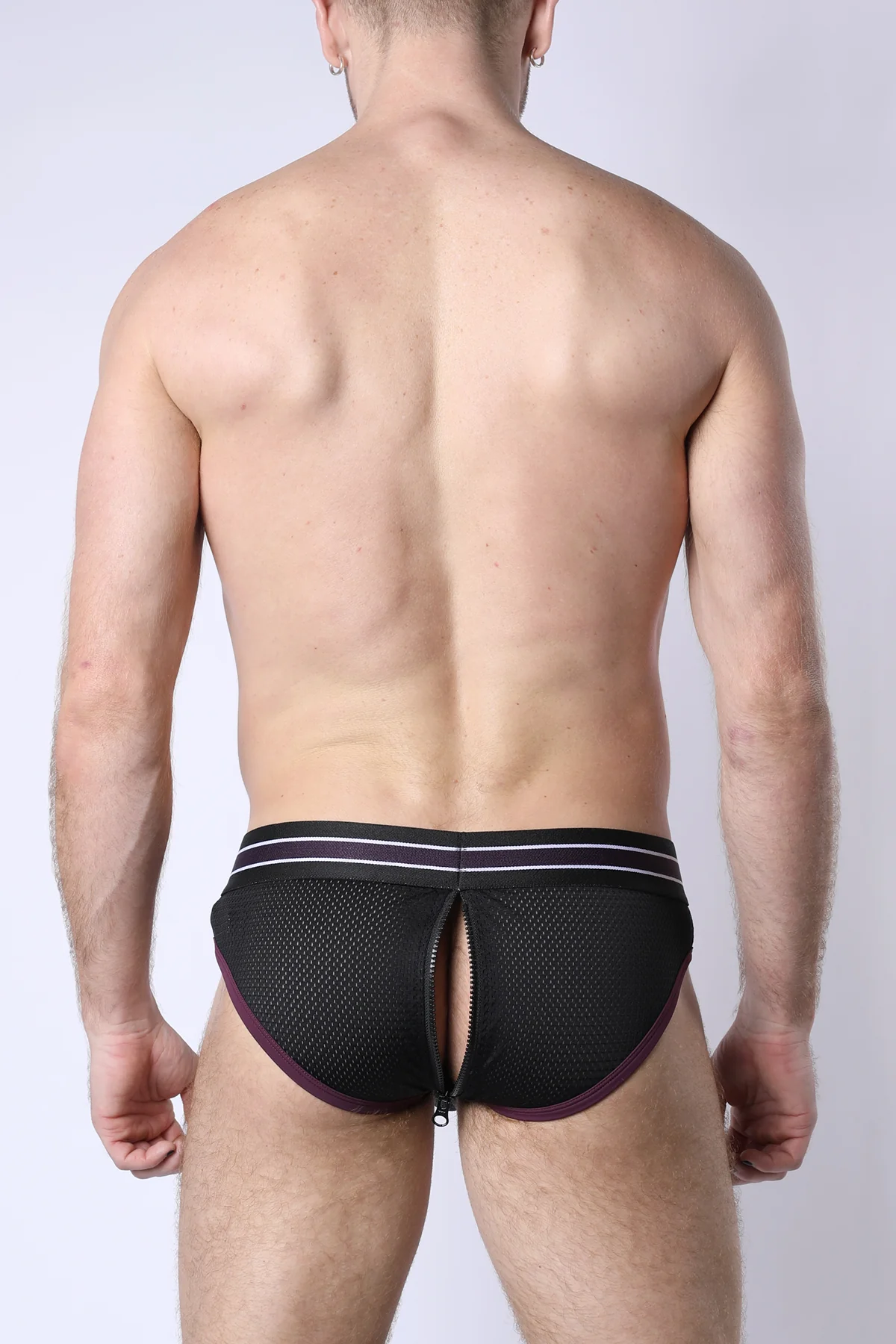 Take Down Zipper Brief w/ Removable Pouch  **FINAL SALE** - Image 16