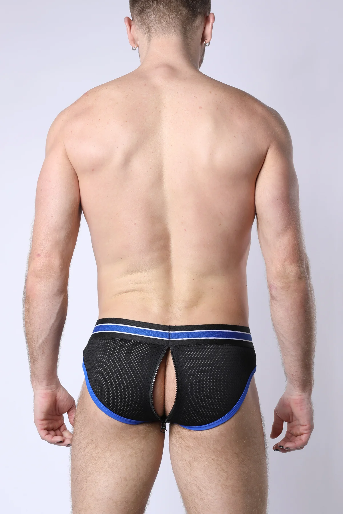 Take Down Zipper Brief w/ Removable Pouch  **FINAL SALE** - Image 9