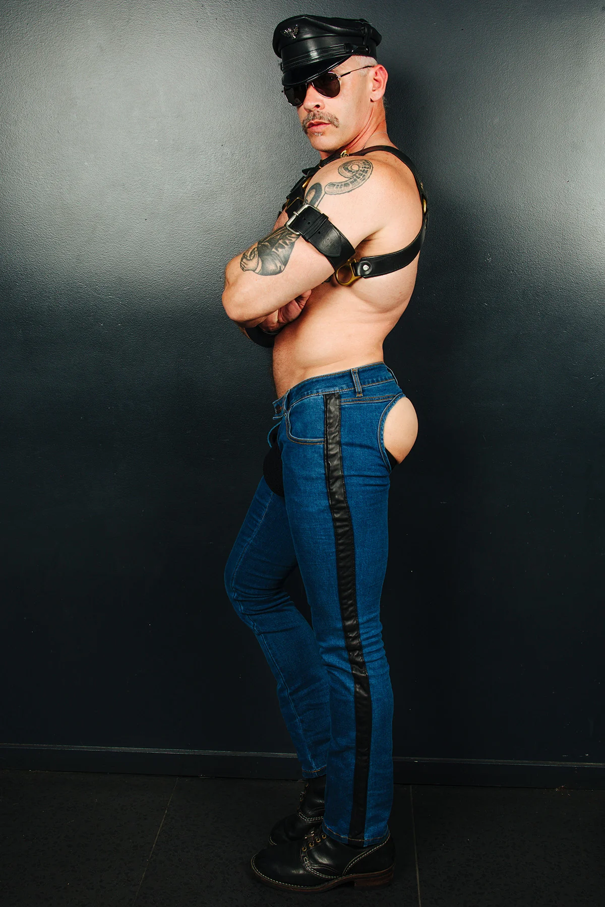 Terry Denim Chap - Image 3