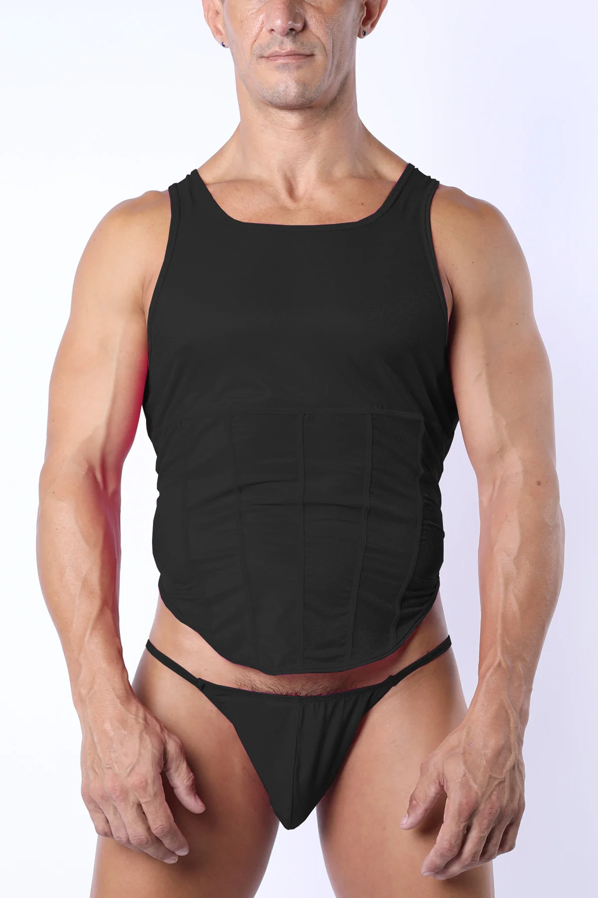 Vaux Clear Shine Corset Tank Top **FINAL SALE** - Image 9