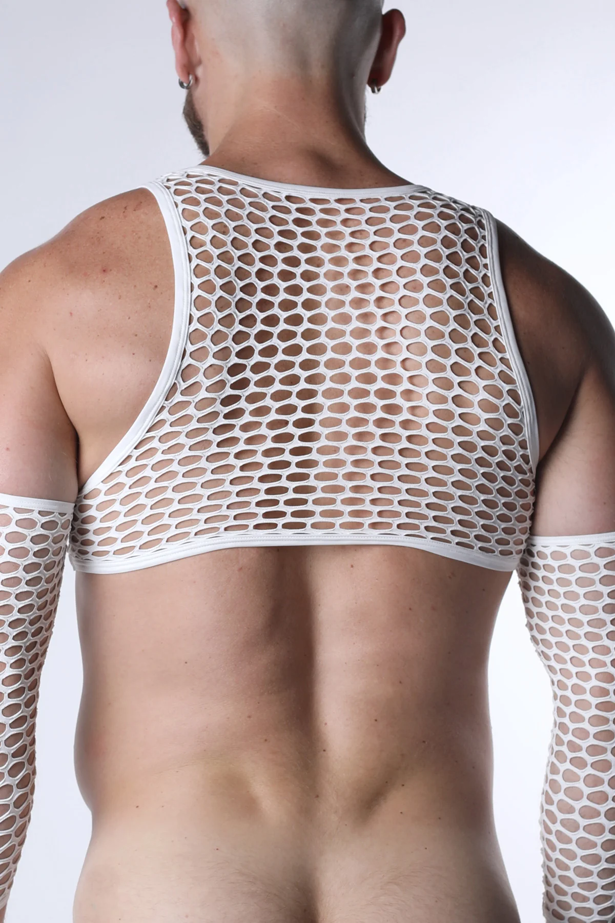 Vaux Galaxy Mesh Cropped Tank Top - Image 7